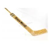 VTG Sherwood Autographed Goalie Stick