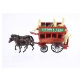 Horse Drawn Omnibus, "Lipton