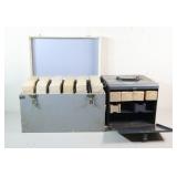 ANSCO Slide Tray Holders & Metal Cases