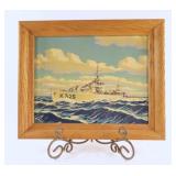 Original K325 Small Canadian Warship , WWII