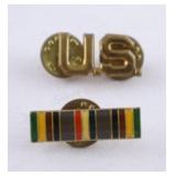 U.S. Military & Expeditionary Medal Lapel Pins