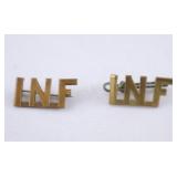 2 WWI Canadian Infantry Shoulder Titles