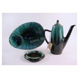 Blue Mountain Pottery Coffee Pot, Chip & Bowl Set