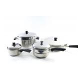 Coronet & Revere Ware Stainless Steel 18-8 Pots