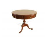 Thomasville Federal Style Drum Library Table