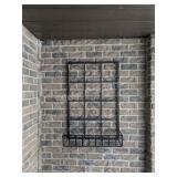 Black Metal Wall Decorative Plant Holder