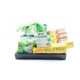Abbott Tray, Paper Napkins, Cling Wrap, Bags