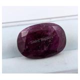 $3,135 Appraisal - 10.45 ct Cert. Tanzania Ruby Ge