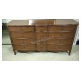 French Provincial Style Serpentine Front Dresser