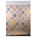 Antique Quilt Patchwork, with a "Buttoned Up" Patt