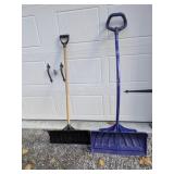 Pair of Snow Shovels