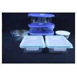 Pyrex Lidded Casserole Dishes w Storage Containers