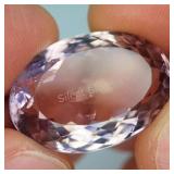 $13,125 Appraisal - 26.25 ct Certified Ametrine Ge