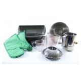 Sifter, Enamel Roaster, Metal Mixing Bowls, Loaf