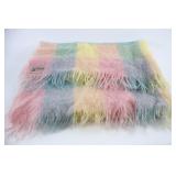 Glen Cree 100% Mohair Fringe Blanket 72" x 48"