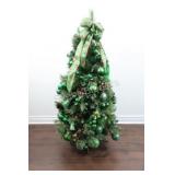 Artificial Decorated 4" Christmas Tree