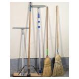 Window Squeegees, Contractor Broom & Straw Brooms