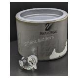 Swarovski Crystal Swimming Duck Figurine Retired