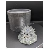 Swarovski Crystal Hedgehog Figurine Retired,Mirror