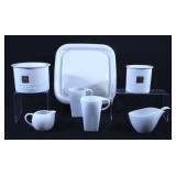 Gourmet Village Containers, Mugs,Cream & Sugar Set
