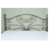KING Bronze Finish Scroll  Head Board