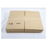 New 25 - Cardboard Boxes 9 x 9 x 31/2" Boxes