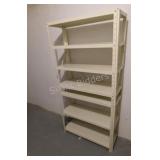 Off White Metal Storage Rack (2-2)