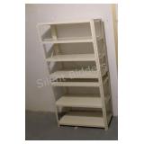 Off White Metal Storage Rack (1-2)