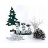 Christmas Decor w Set of Floating Candles