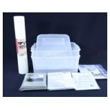 NEW - KING Pillow Cases,Storage Bins & Liner