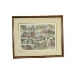 Local Artist George Elliott # 288/500 Peterborough