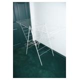 Metal White Folding Adjustable Drying Rack