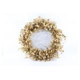 Gold Tone Artificial Berry Wreath