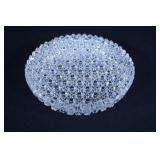 Early American Pressed Glass Sawtooth Rimmed Bowl