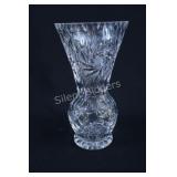 VTG Brilliant Cut Glass Crystal Vase