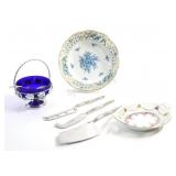 Maison Cheese Set, Schumann Bavaria Pieced Bowls