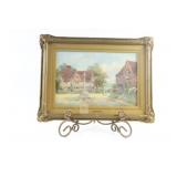 Original Signed Harold Lawes Watercolor Artwork