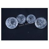 VTG Cut Crystal Rose Bowls - Two Designs