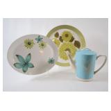 1950's -70's Stylecraft Teapot, Noritake & Mikasa