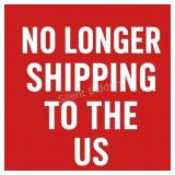 **NO SHIPPING TO USA**