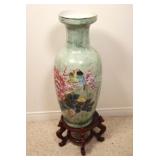 Chinese-Style Porcelain Lustre Finish Floor Vase