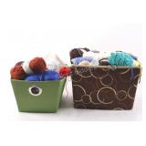 Assorted Mixture of Knitting Bundles in Tote Boxes