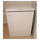 The Galanz 5.0 cu. ft. White Chest Freezer