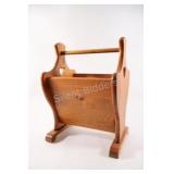 VTG Pine Handle Magazine Holder