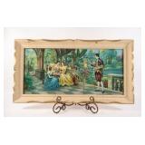 Chromolithograph Print-Titled Il Pittore Romantico