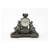 VTG Juliana Quartz Bronze Finish Mantel Clock