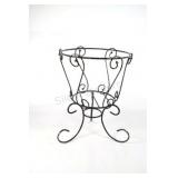 Vintage Wrought Iron Plant Stand