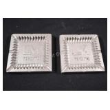 Mid Century Cast Aluminum Ashtray, LM, Toronto