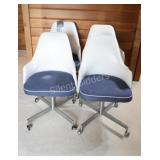 Mid-Century Modern swivel chairs