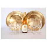 Sealed Cuvaison Chardonnay 750ml w Stemware